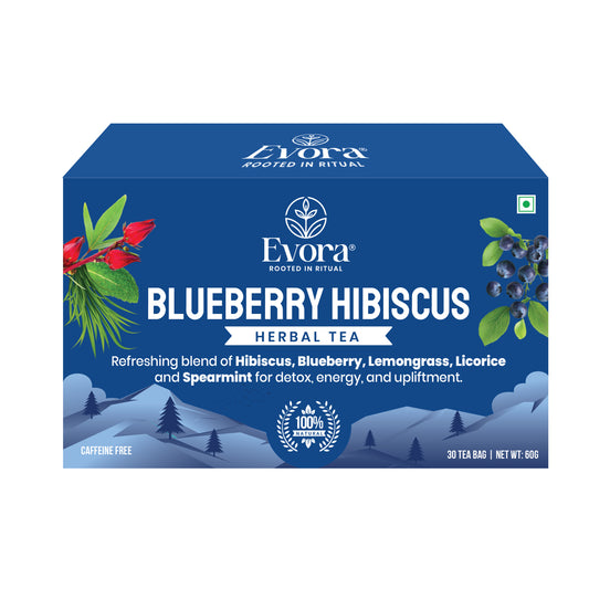 Blueberyy Hibiscus Tea